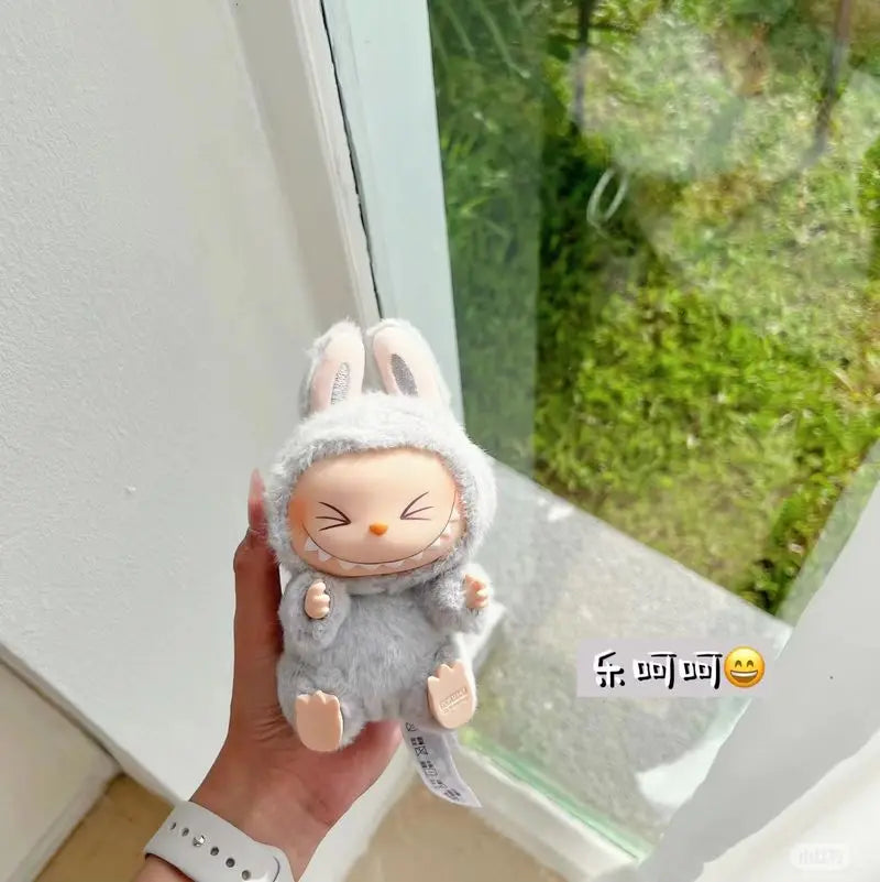 Labubu 2.0 Have a Seat the Monsters Vinyl Blind Box Pendant Decoration Replica Keychain Toy 1:1 Made in China High Quality