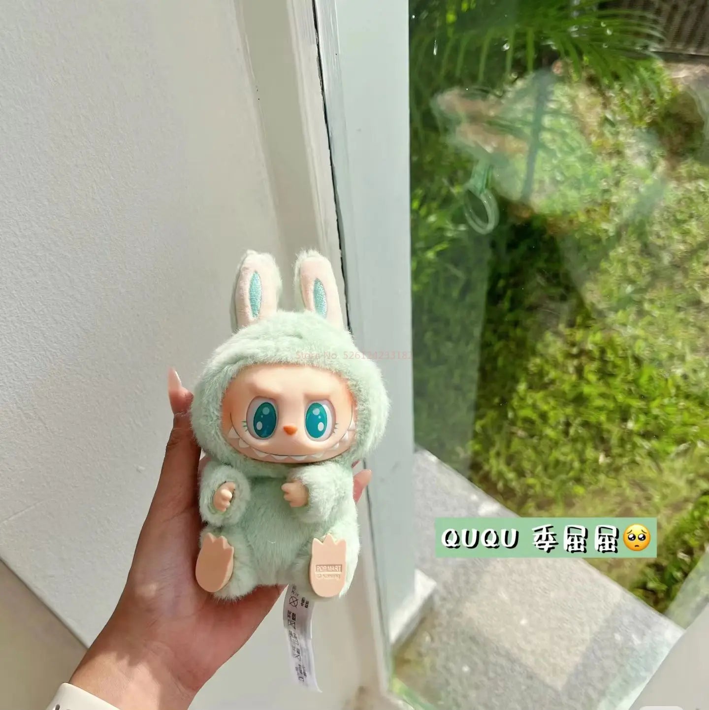 Labubu 2.0 Have a Seat the Monsters Vinyl Blind Box Pendant Decoration Replica Keychain Toy 1:1 Made in China High Quality