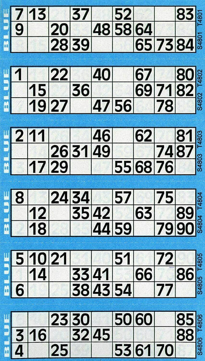 BINGO Jumbo Book Pad of 600 Bingo Lotto Flyerstickets Family Game Cards BTZ/3