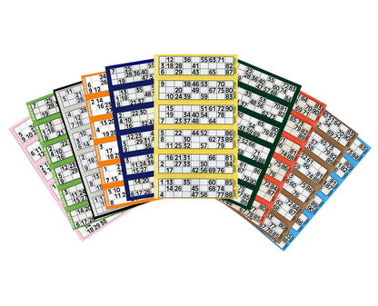 BINGO Jumbo Book Pad of 600 Bingo Lotto Flyerstickets Family Game Cards BTZ/3
