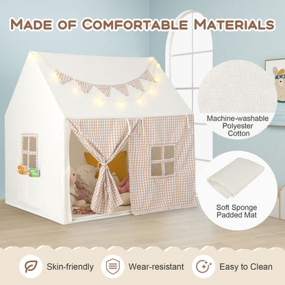 Kids Play Tent with Padded Mat for Children Aged 3-8 Years Old