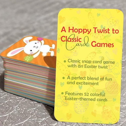 Happy Easter Playing Snap Cards Party Gift Bag Filler Toy Children Family Game